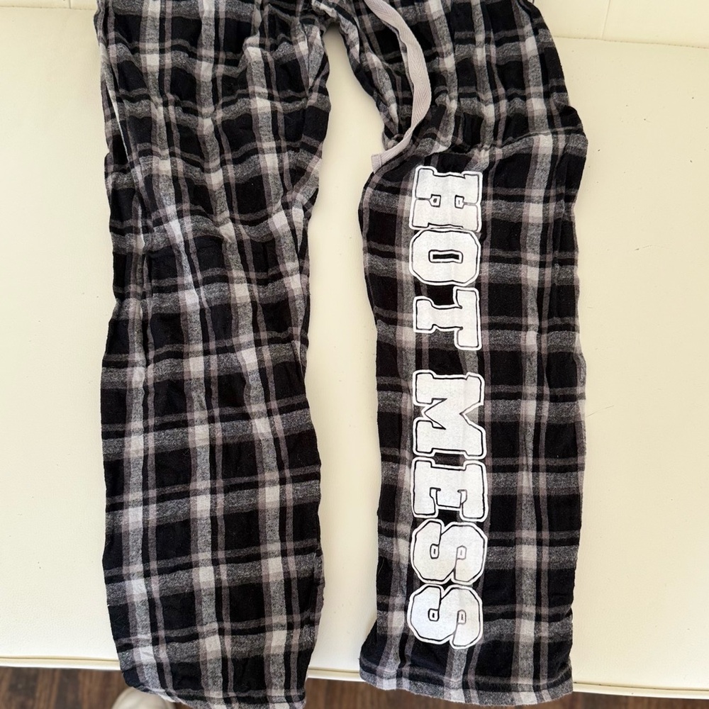 Hot Mess with Alix Earle flannel pants